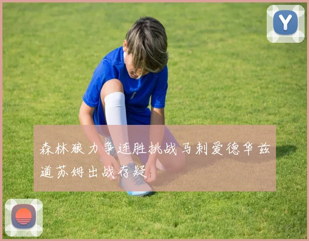 森林狼力争连胜挑战马刺爱德华兹道苏姆出战存疑